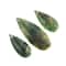 John Bead Earth’s Jewels Natural Stone Teardrop Pendant Slices